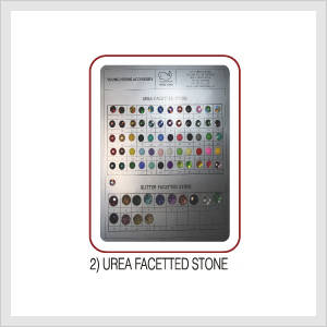 Urea Facetted Stone (HS CODE : 7018.10.900...